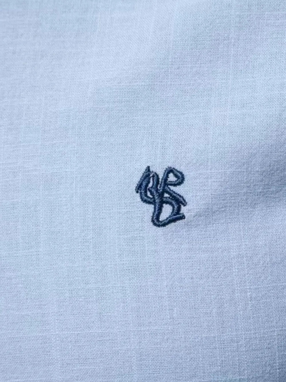 Men's Full Size Button Down Embroidered Shirt Plus Size