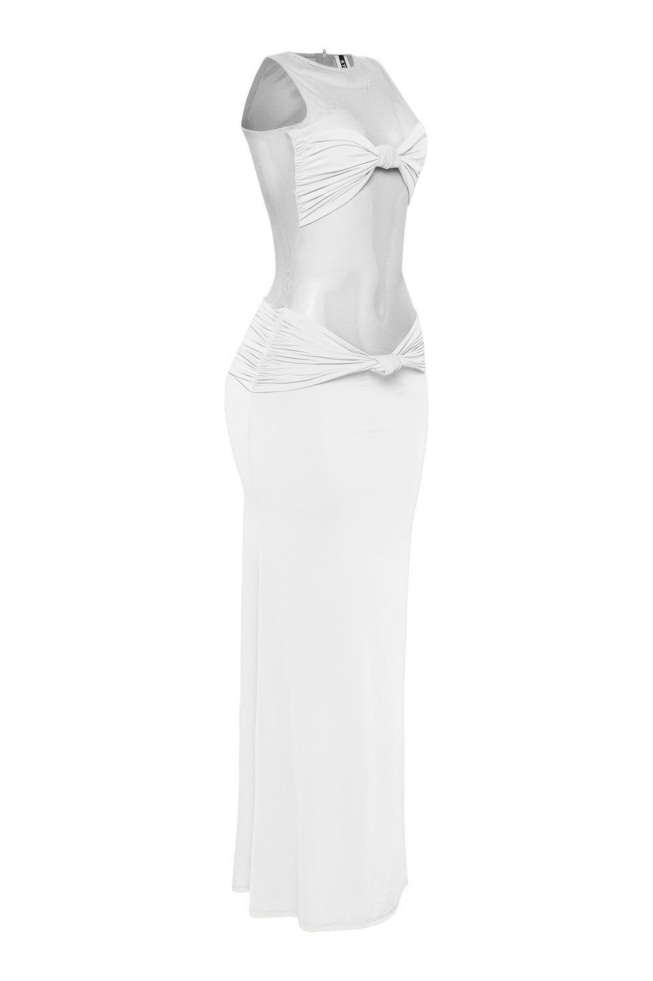 Mesh Contrast Rube Maxi Dress
