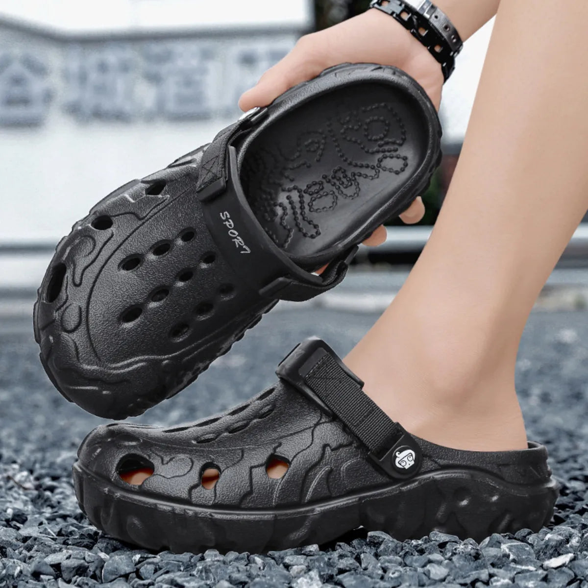 Men's Platform Breathable Sandals