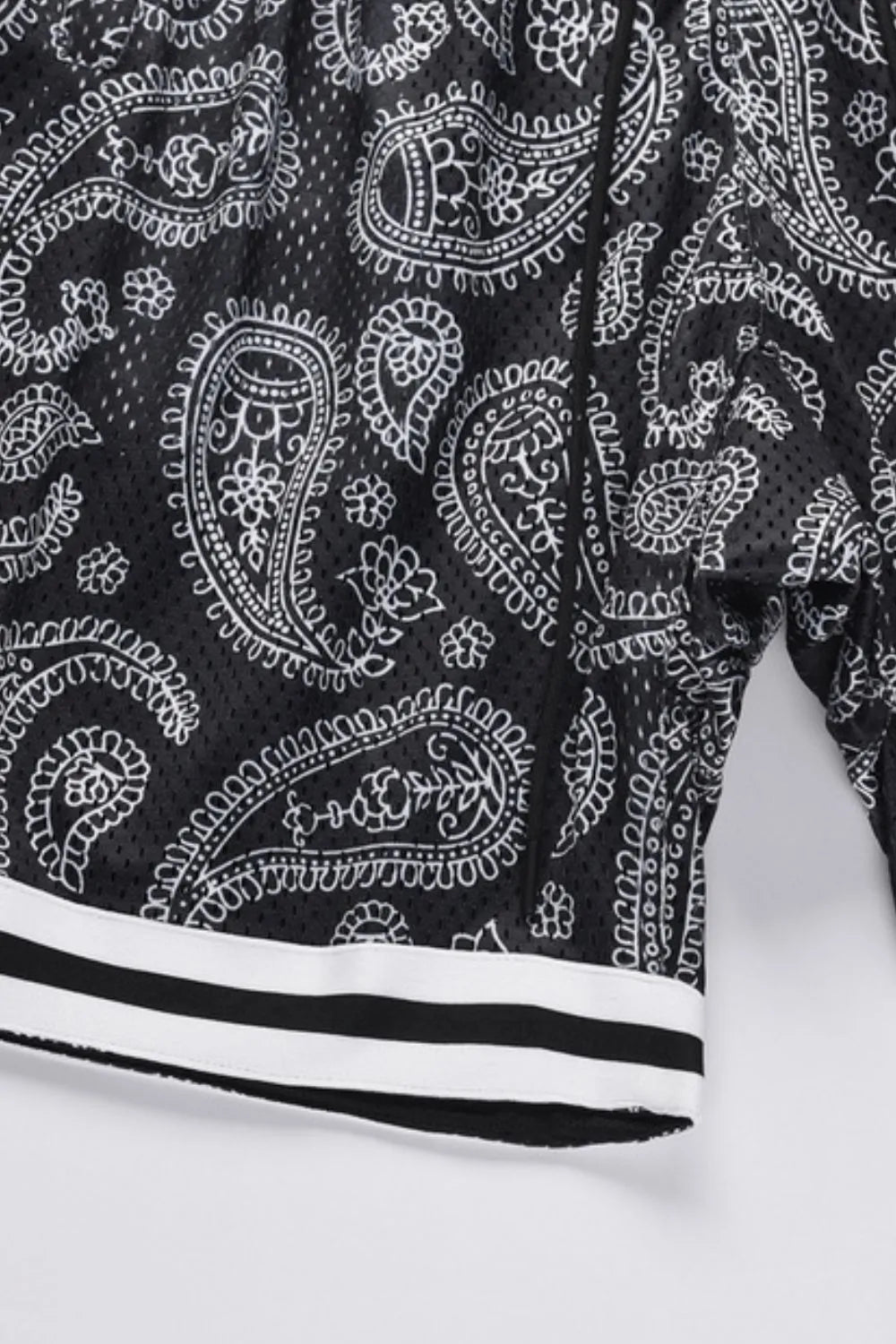 Men's Drawstring Printed Shorts