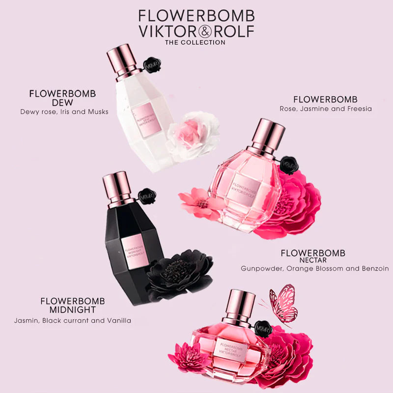 Viktor&Rolf Flowerbomb 3.4 Fl.Oz Eau De Parfum Women's spray