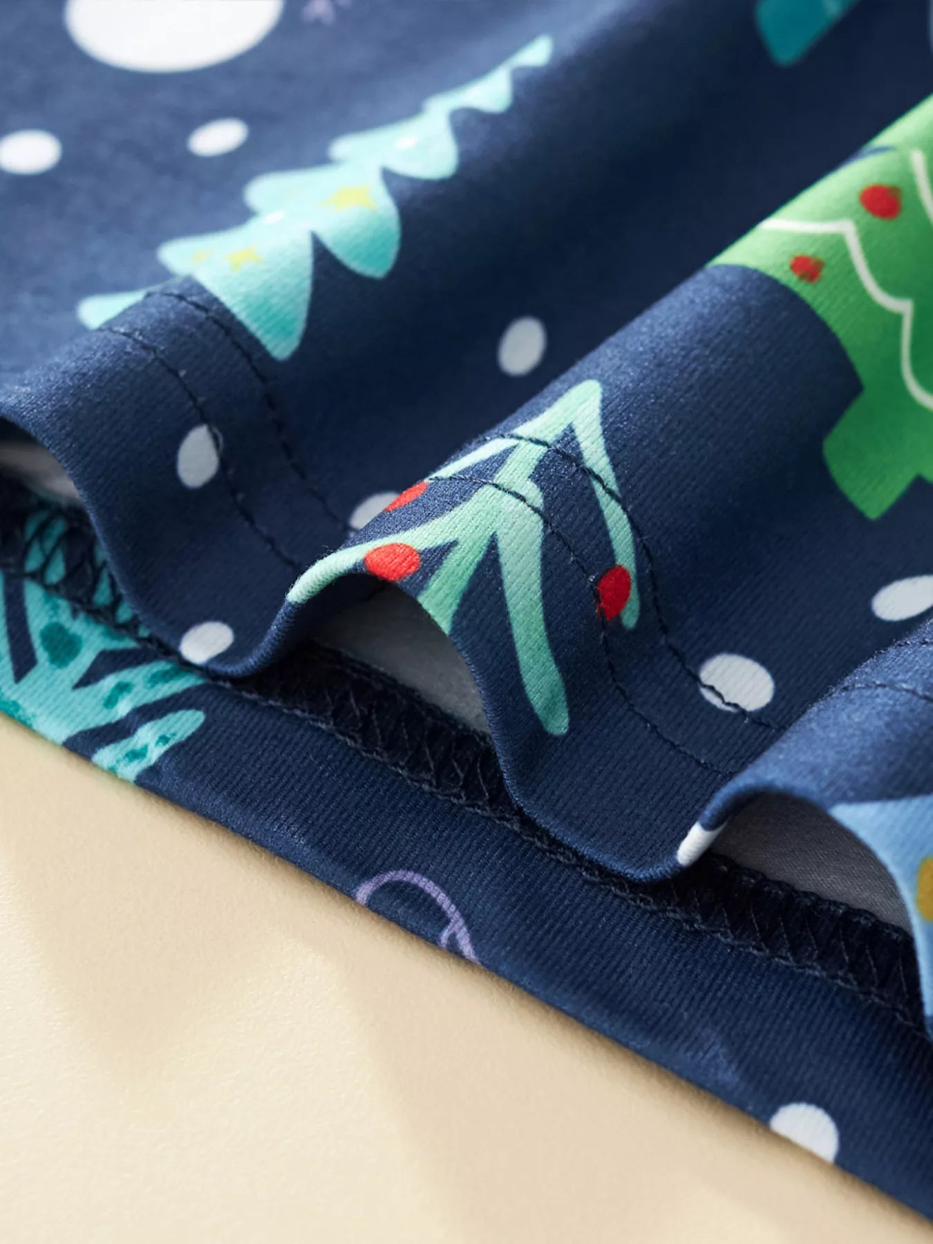 Children's Christmas Tree Long Sleeve Pajama Set