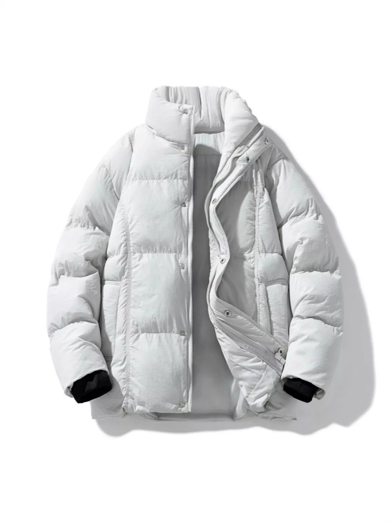 Men's Plus Size Warm Padded Puffer Jacket
