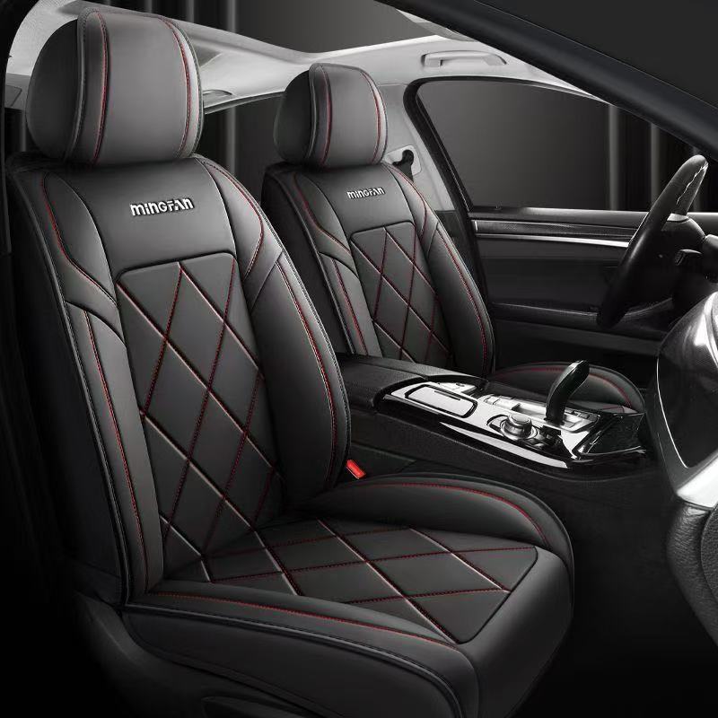 Cozy, Simple Full-coverage Seat Covers With Customizable Stitching Lines
