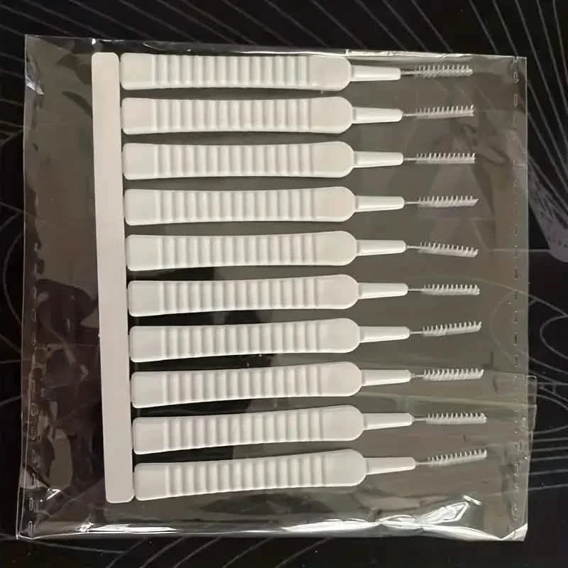 10-Piece Set: Mini Brush Set Anti-Clogging Shower Head, Phone, and Pore Cleaner