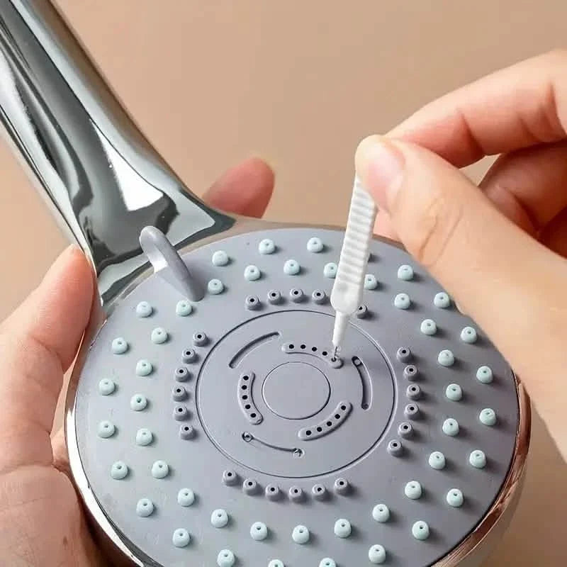10-Piece Set: Mini Brush Set Anti-Clogging Shower Head, Phone, and Pore Cleaner