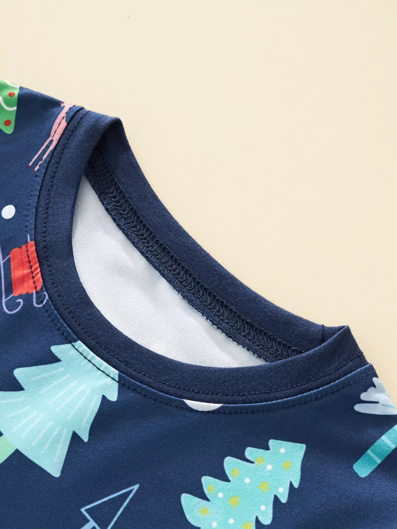 Children's Christmas Tree Long Sleeve Pajama Set