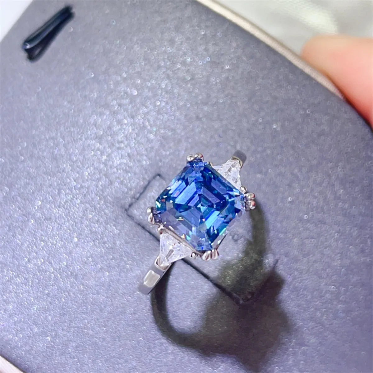 3 Carat Moissanite 925 Sterling Silver Ring