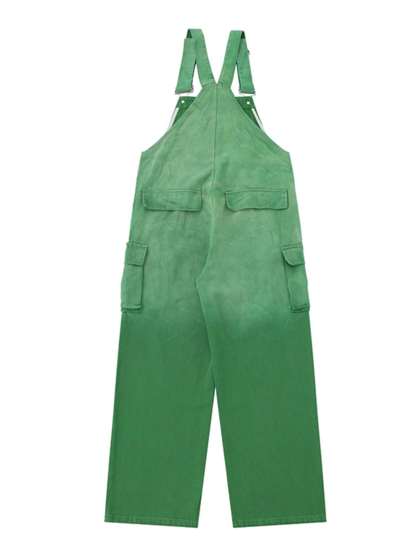 Gradient Wide Leg Overalls