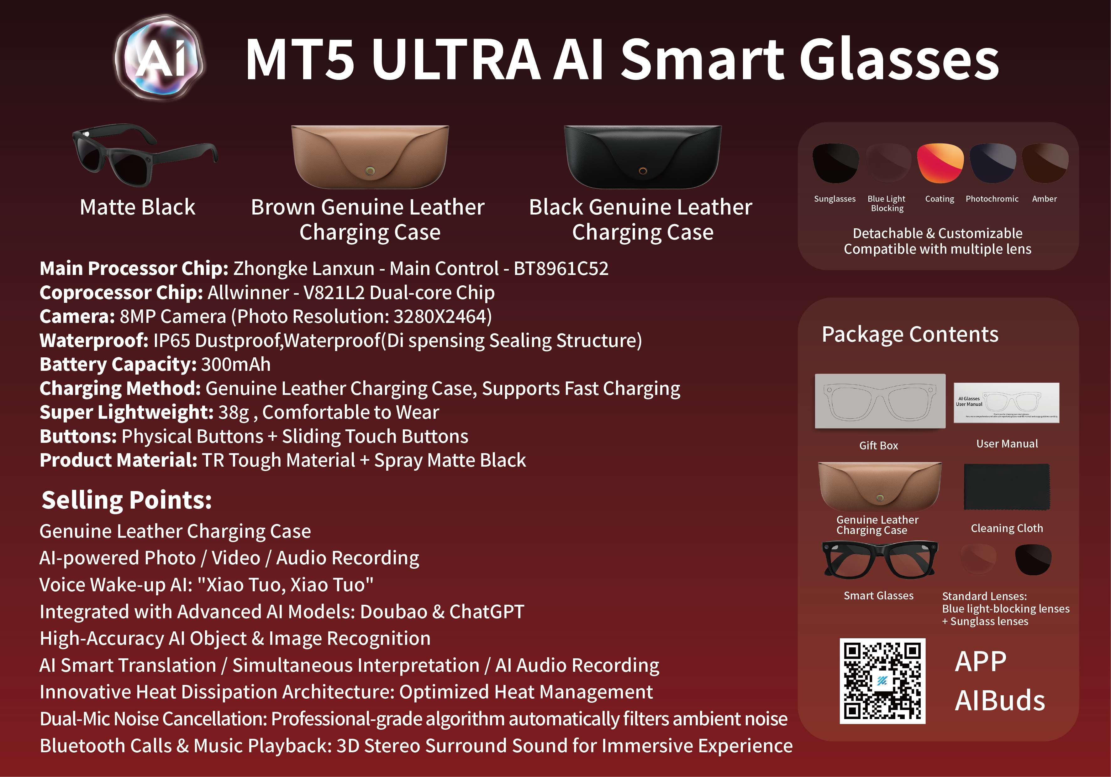 MT5 ULTRA AI GLASSES