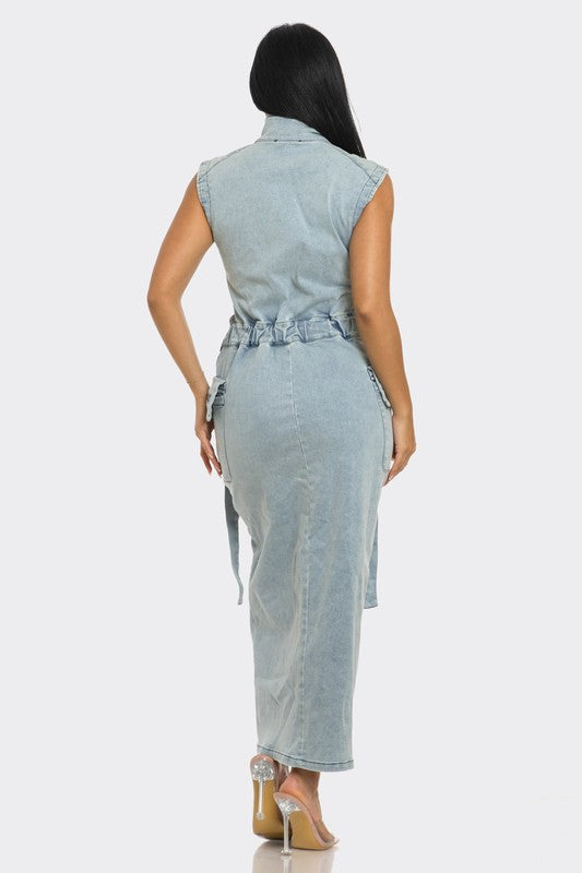 Modern Edge Denim dress