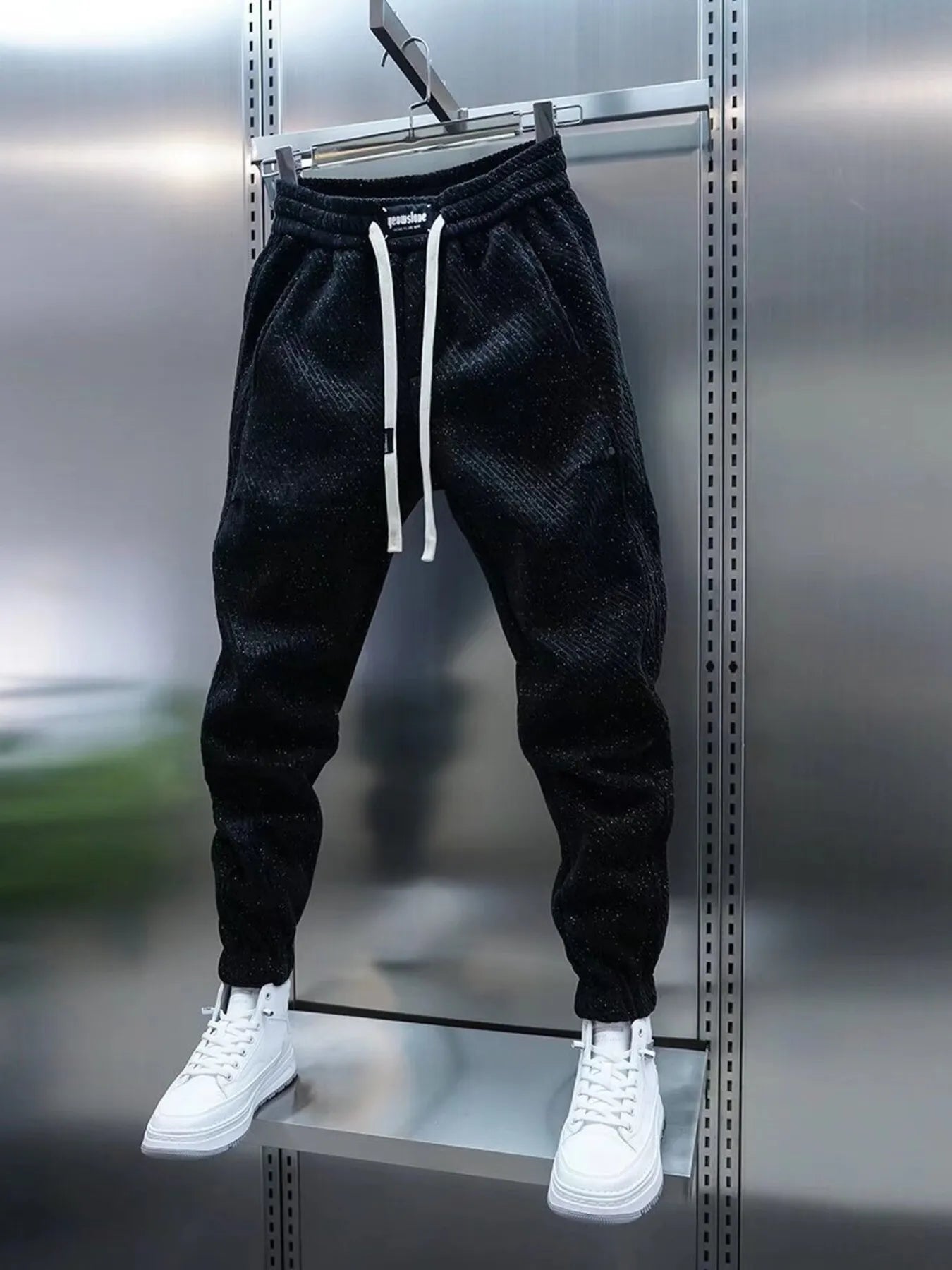 Men's Plus Size Casual Drawstring Joggers