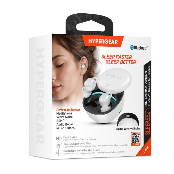 HyperGear SleepEEZ Mini Noise-Blocking TWS Earbuds
