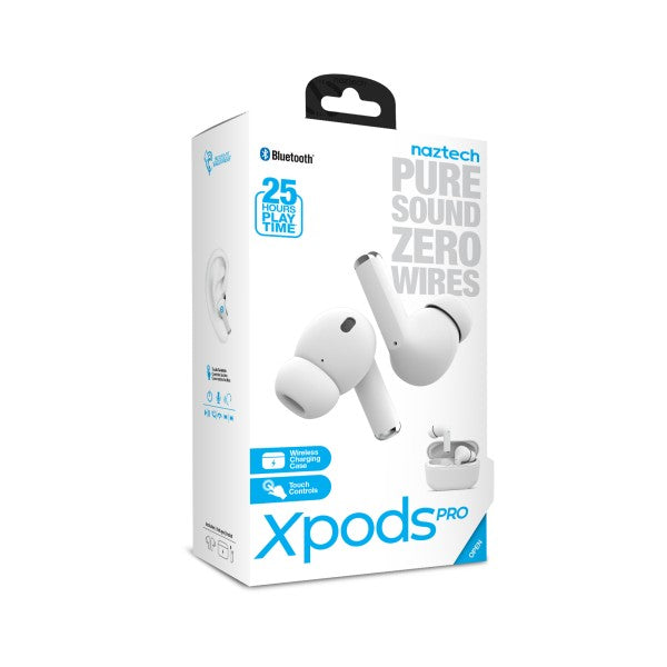 Naztech Xpods PRO TWS with Wireless Charging Case