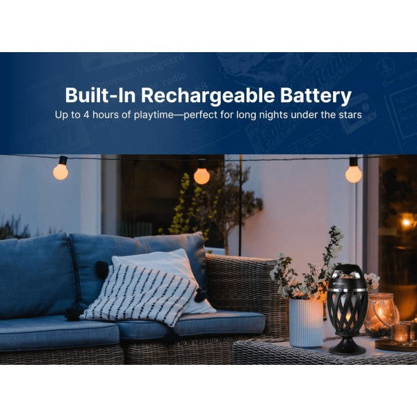 Emerson Outdoor Flame Light Bluetooth Speaker