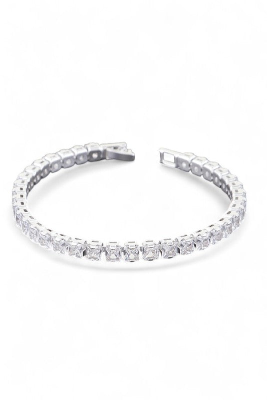 Cubic Zirconia Tennis Bracelet