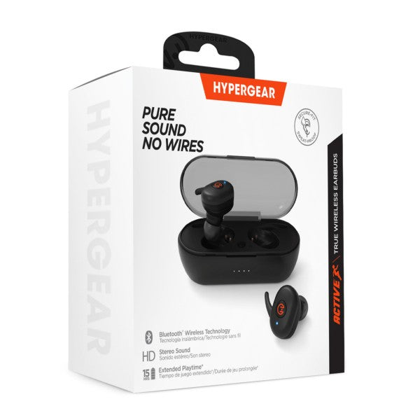 HyperGear Active TWS Earbuds with USB-C Connector