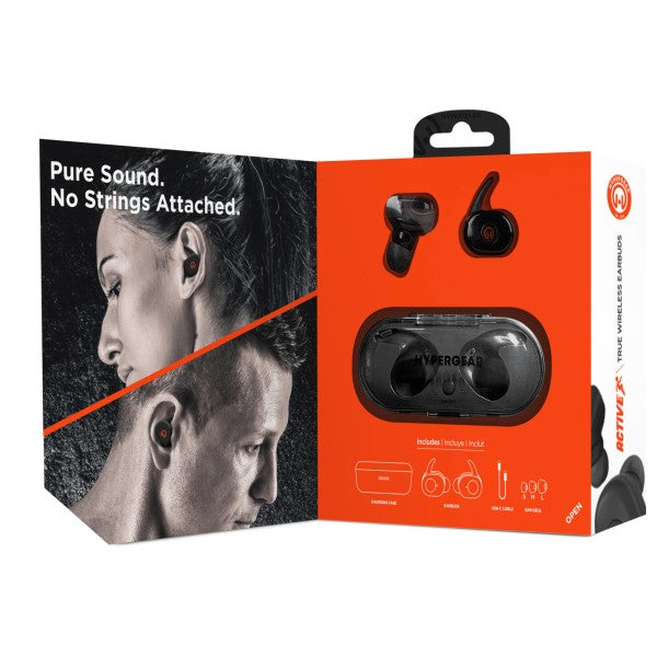 HyperGear Active TWS Earbuds with USB-C Connector