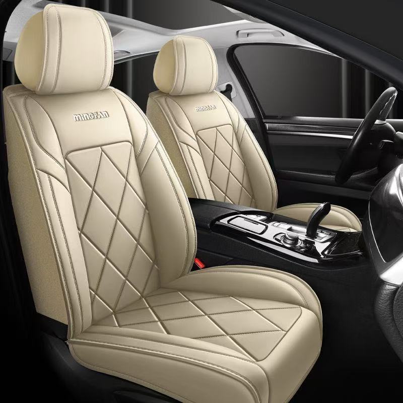 Cozy, Simple Full-coverage Seat Covers With Customizable Stitching Lines