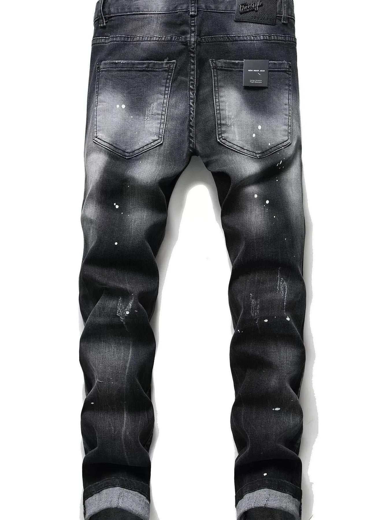 Men's Distressed Jeans