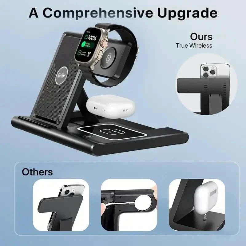 3-in-1 Multifunctional Convenient Wireless Charging Station