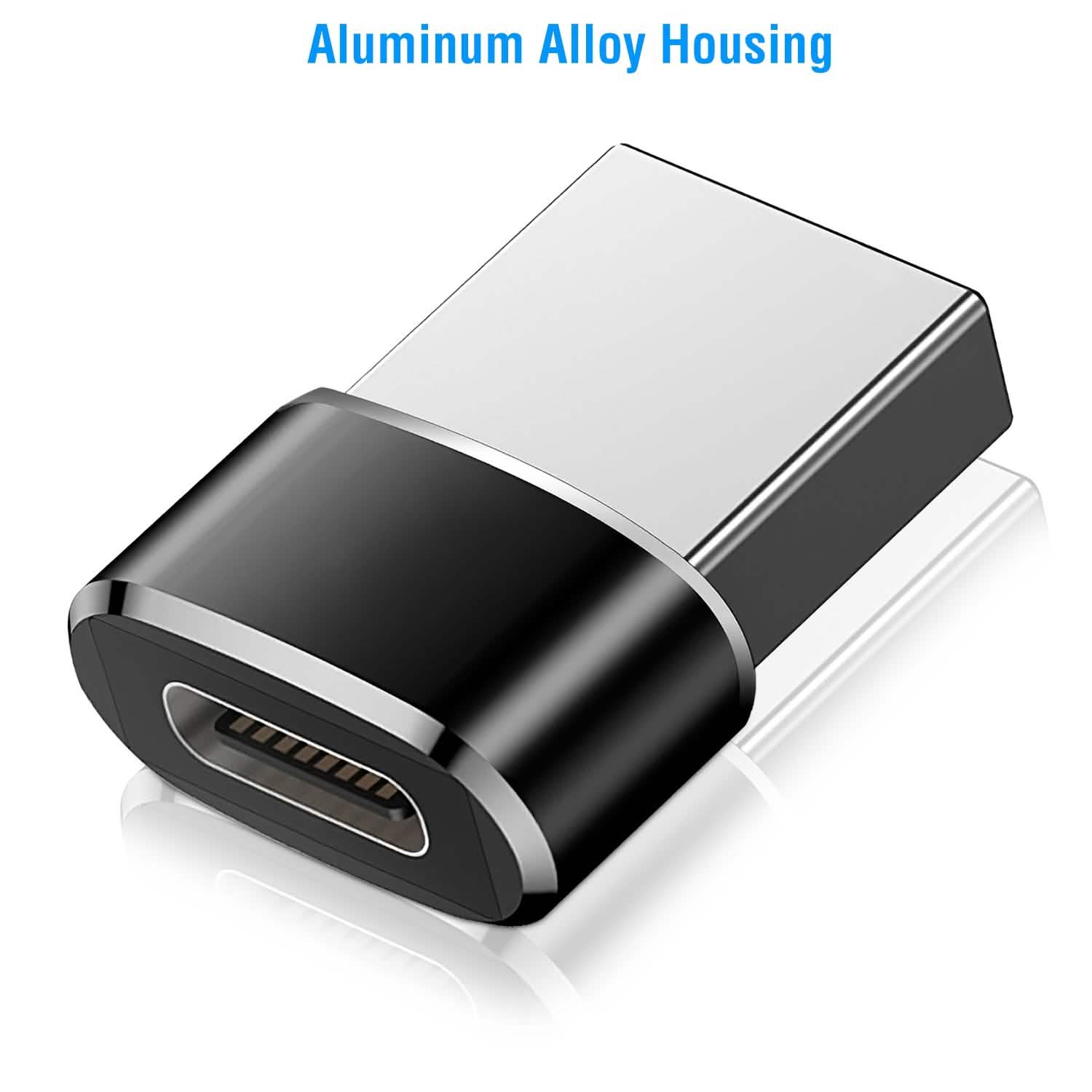 3-Pack: USB C Type-C Female to USB Type A Male Port Converter