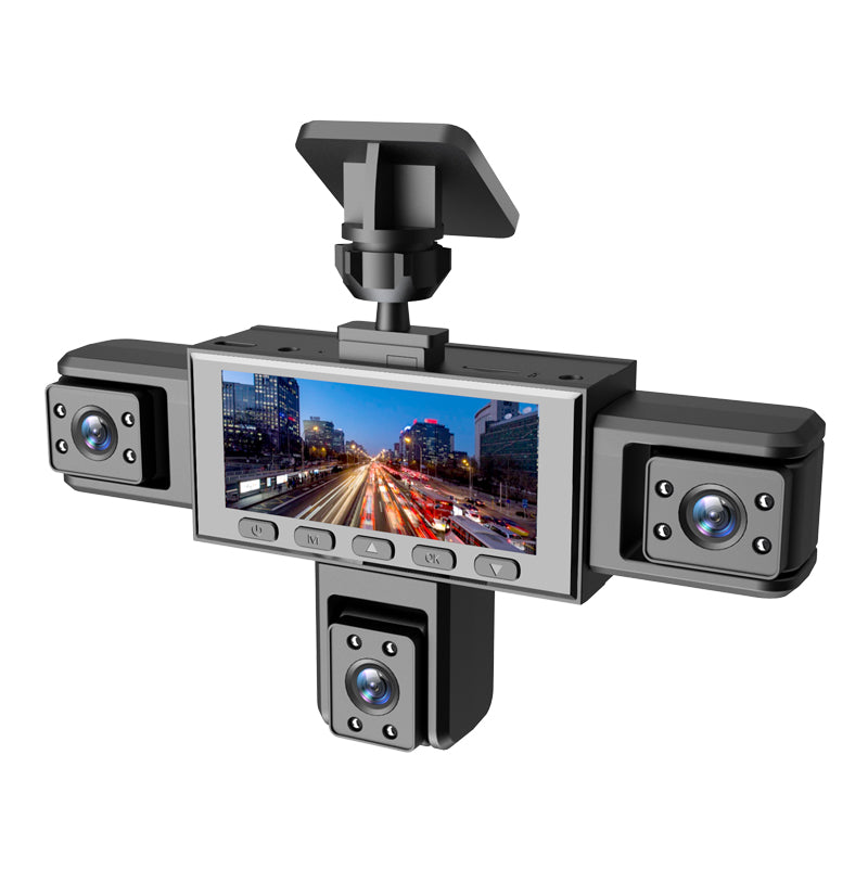 Five Camera Driving Recorder, 1080P High-definition Night Vision, Mobile App For Viewing Videos