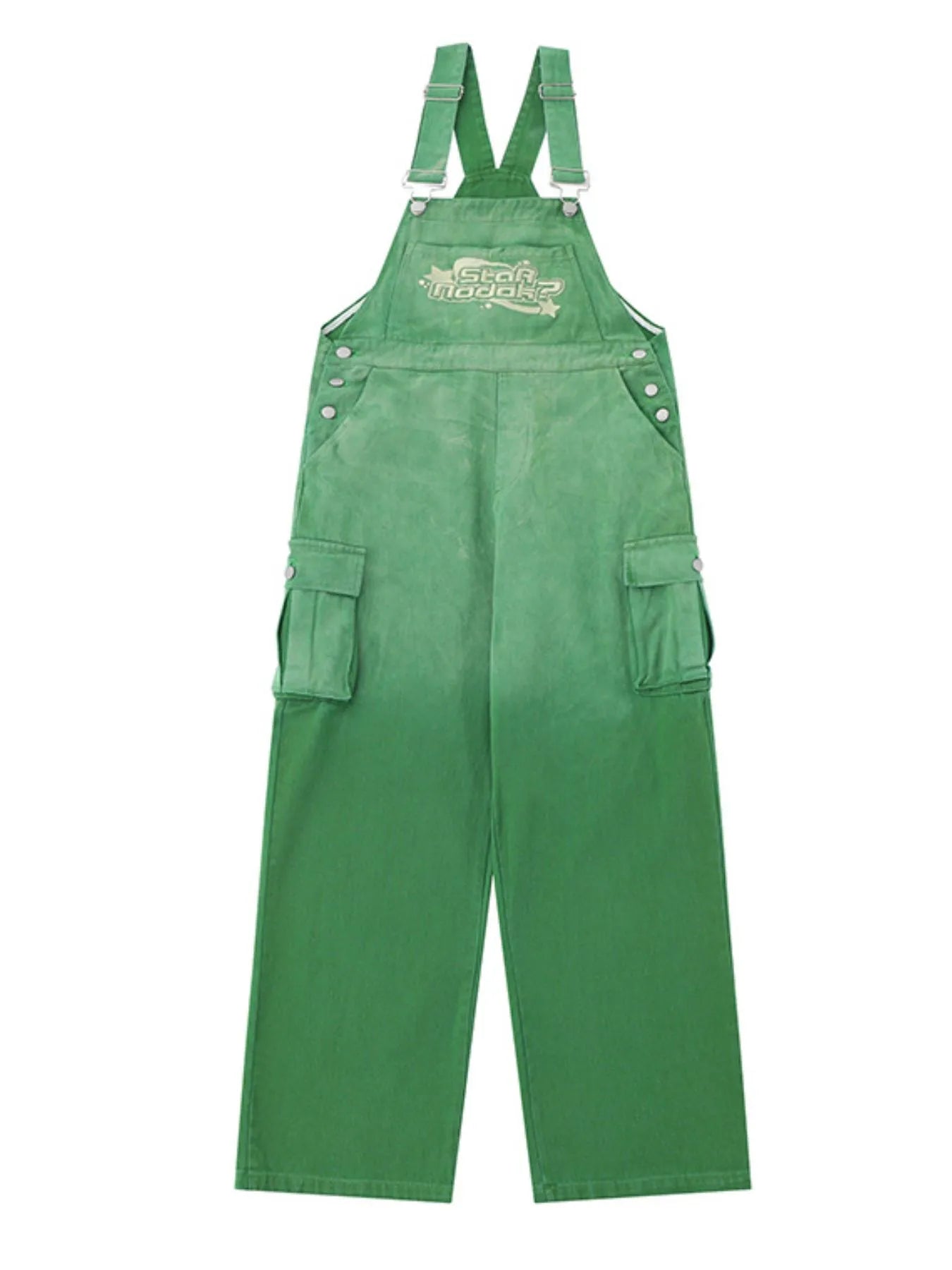 Gradient Wide Leg Overalls