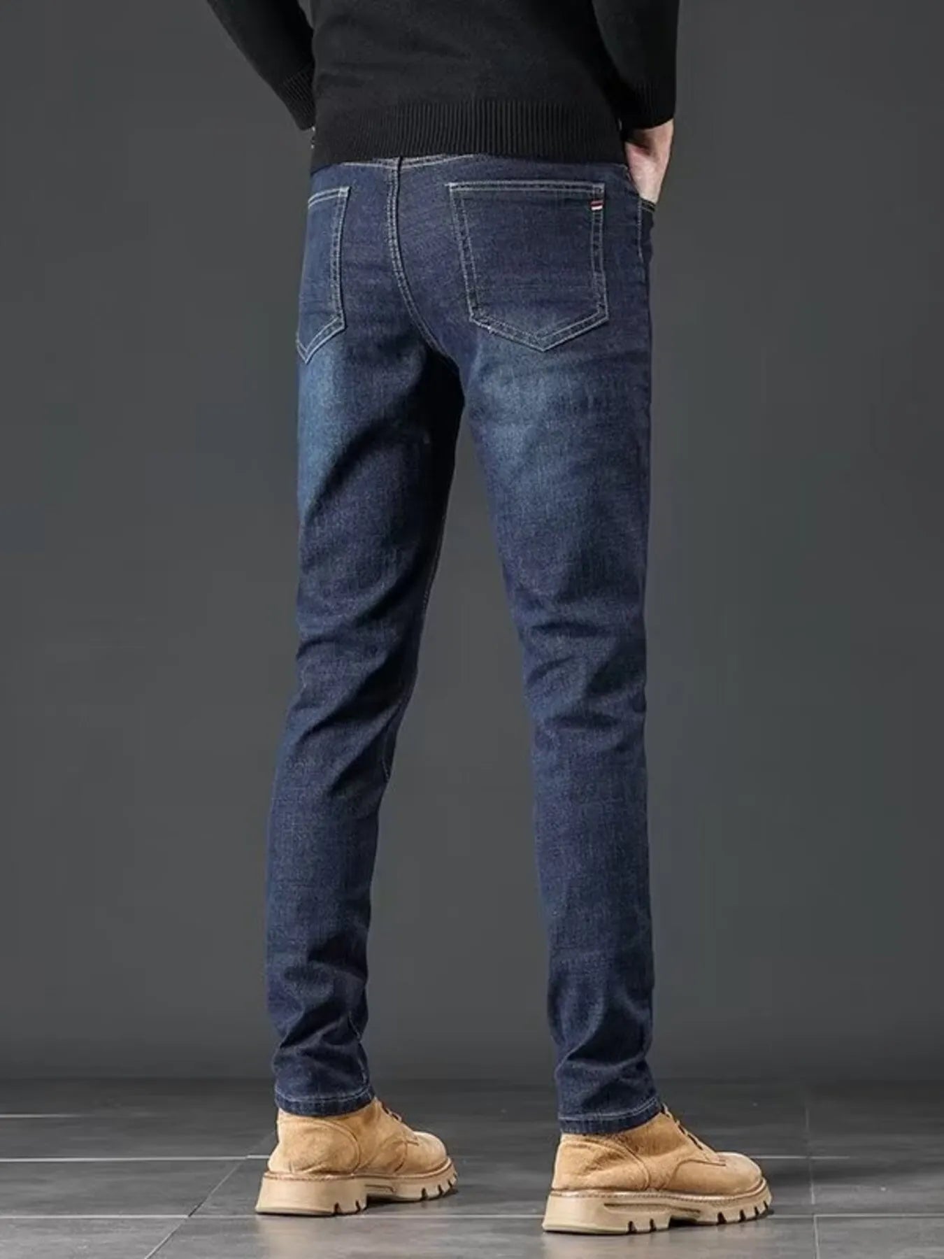 Men's Slim Fit Wash Jeans