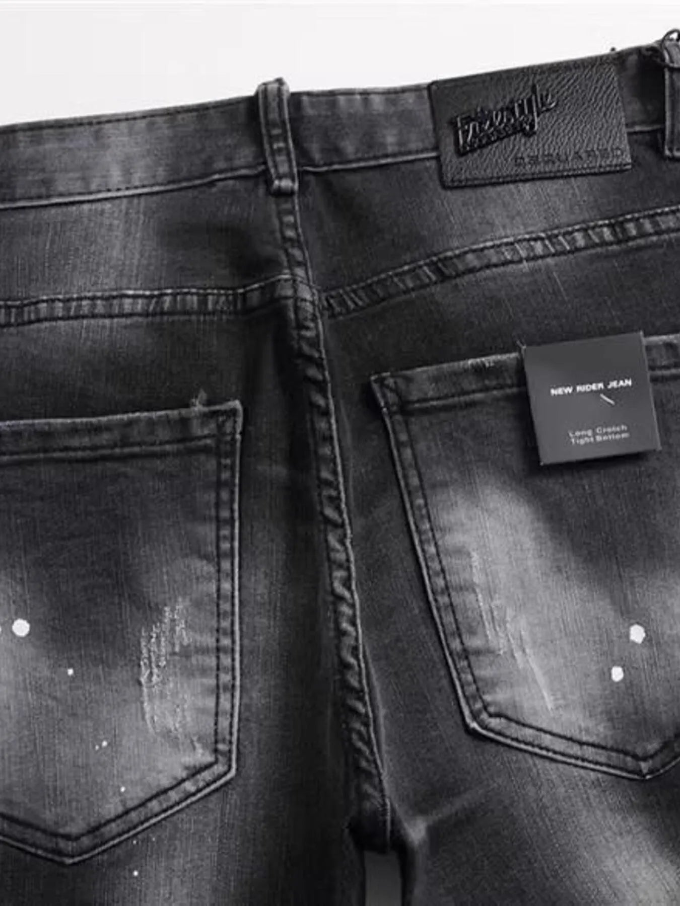 Men's Distressed Jeans