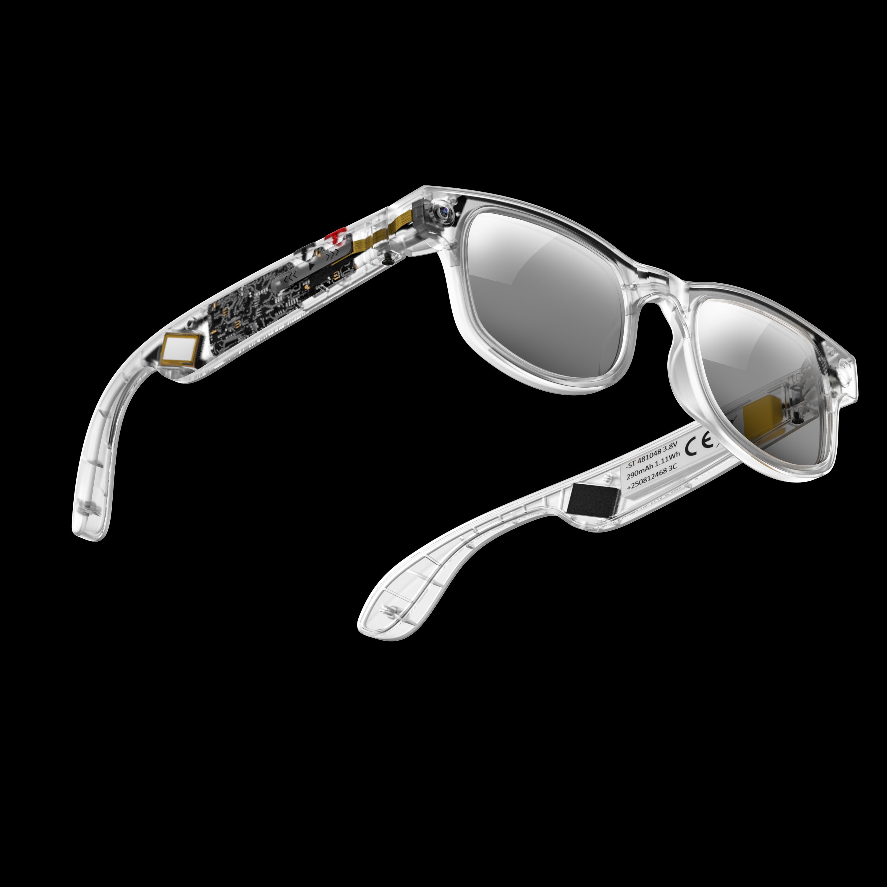 8MP AI Smart Camera  Glasses Bluetooth Sunglasses For Music Calling Translation G2