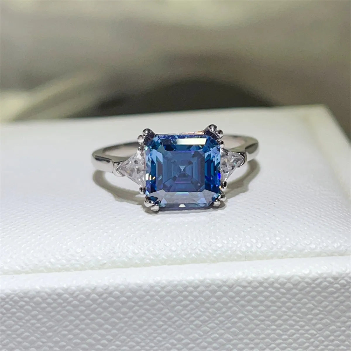 3 Carat Moissanite 925 Sterling Silver Ring