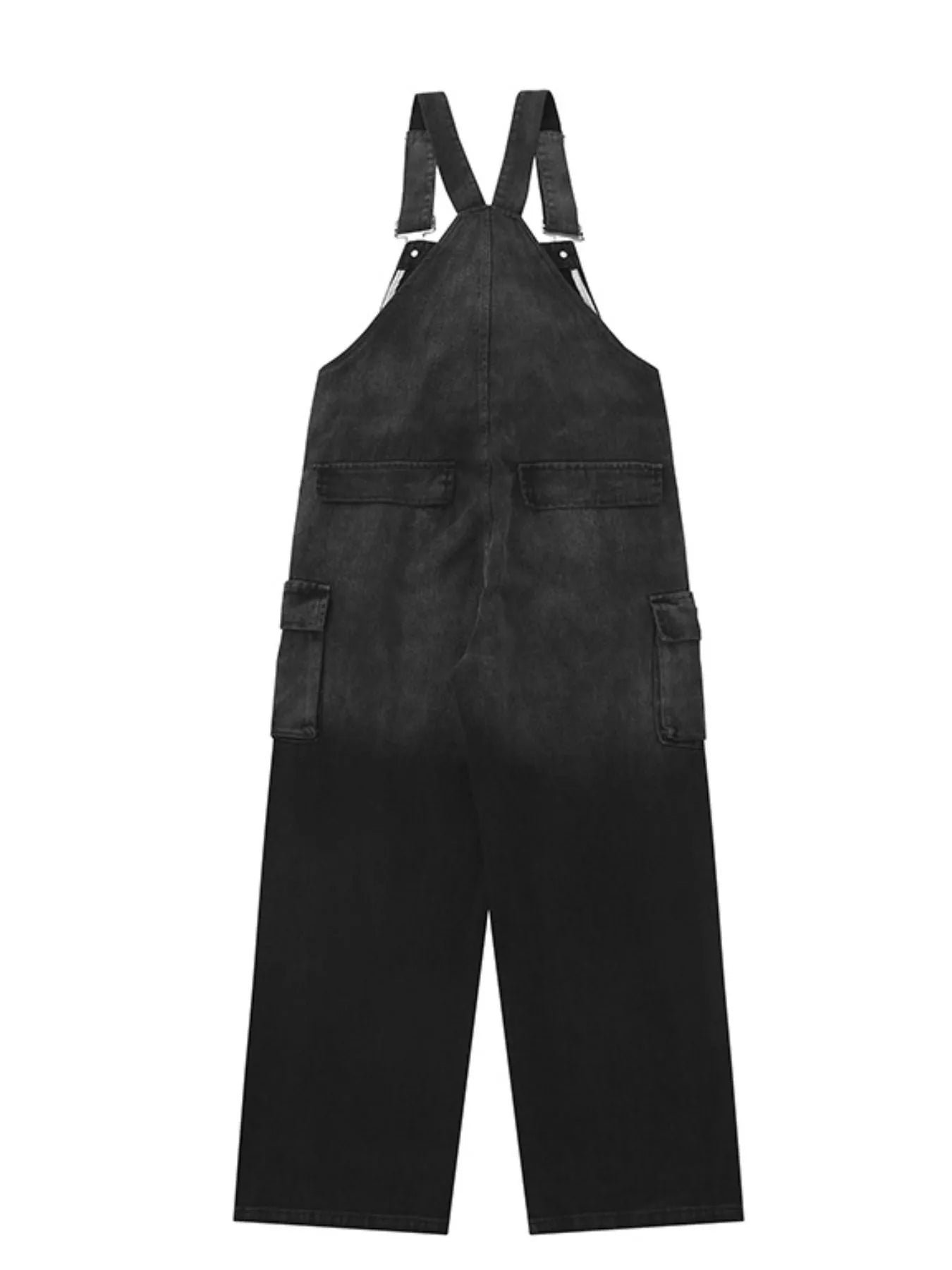 Gradient Wide Leg Overalls