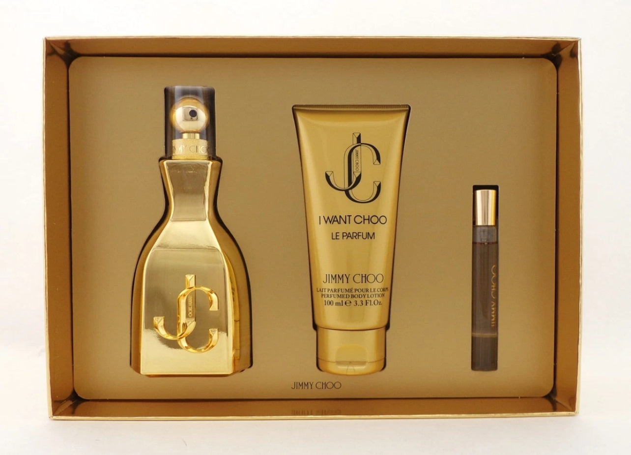 JIMMY CHOO I Want Choo Le Parfum 3pcs set