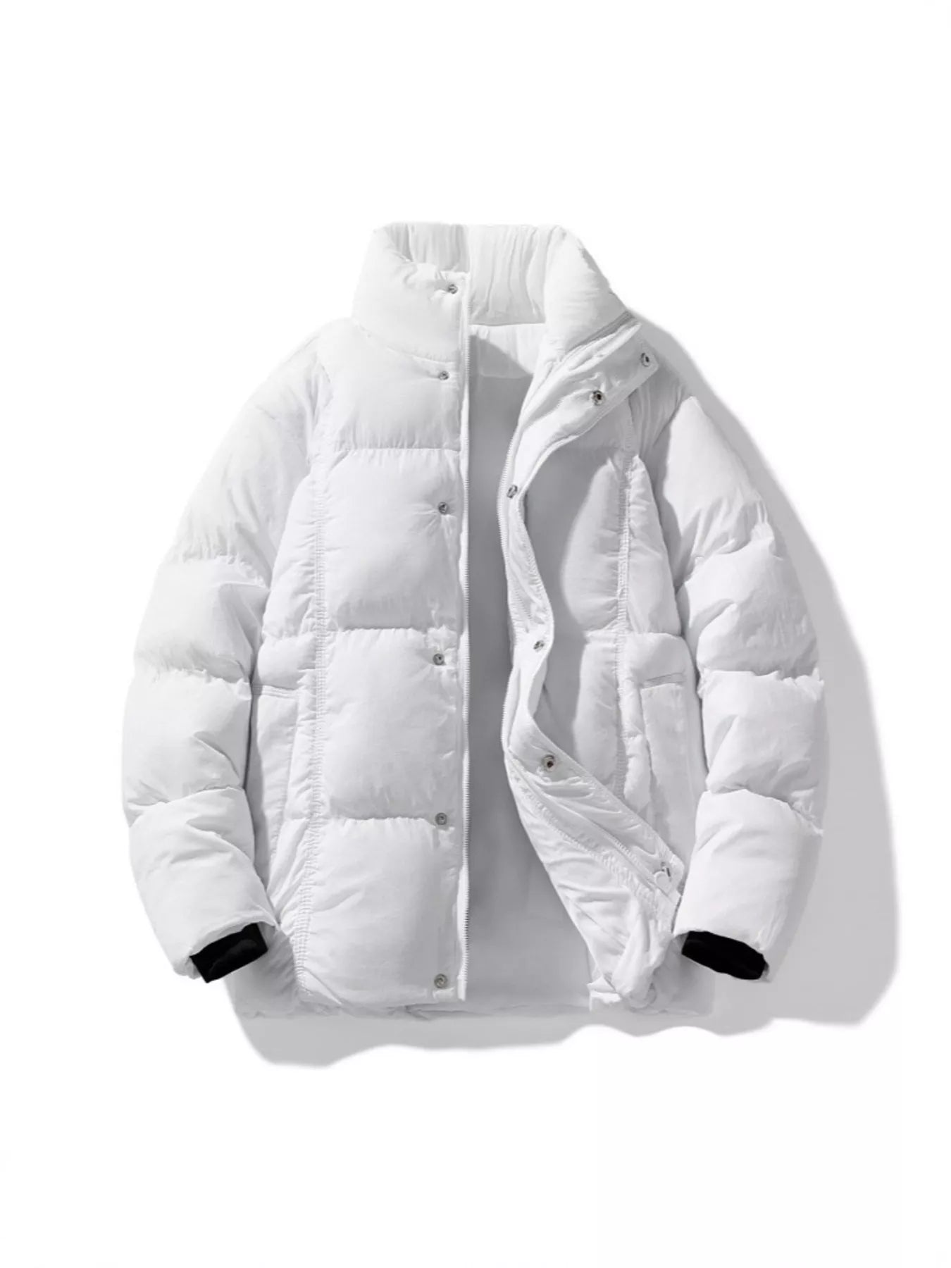 Men's Plus Size Warm Padded Puffer Jacket