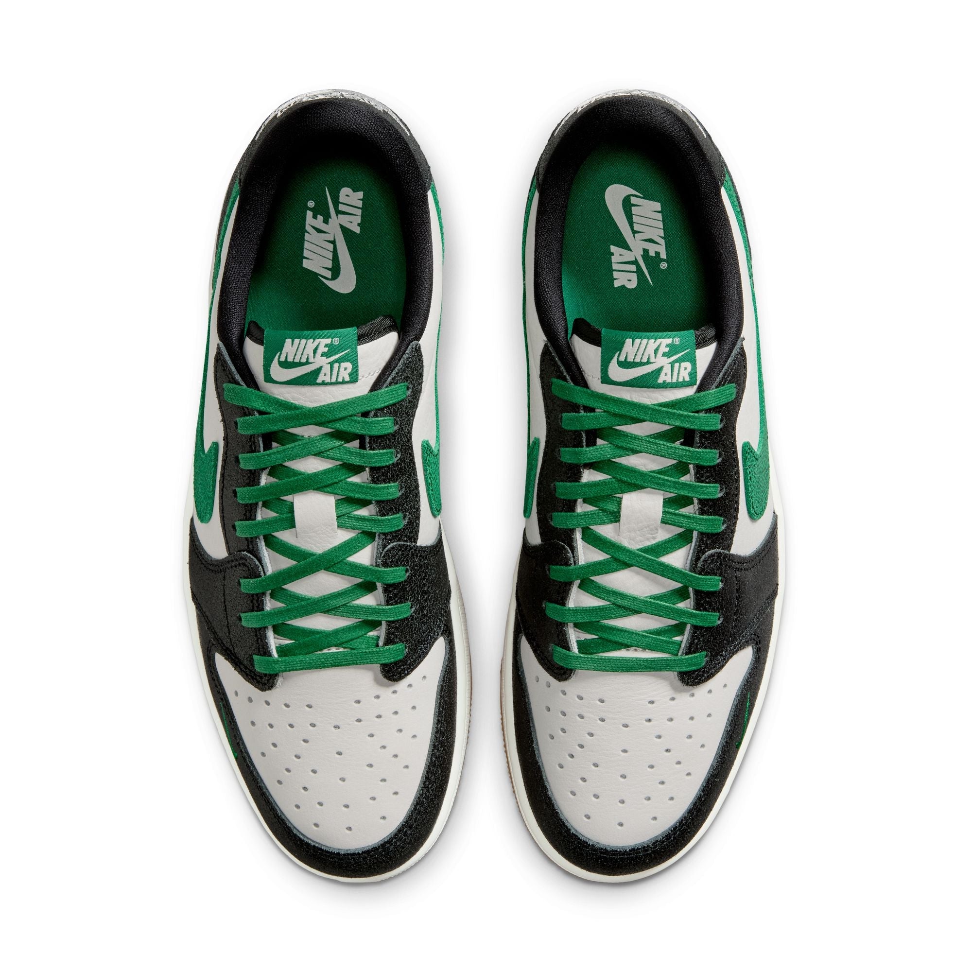 Air Jordan Mens 1 Retro Low - Pine Green