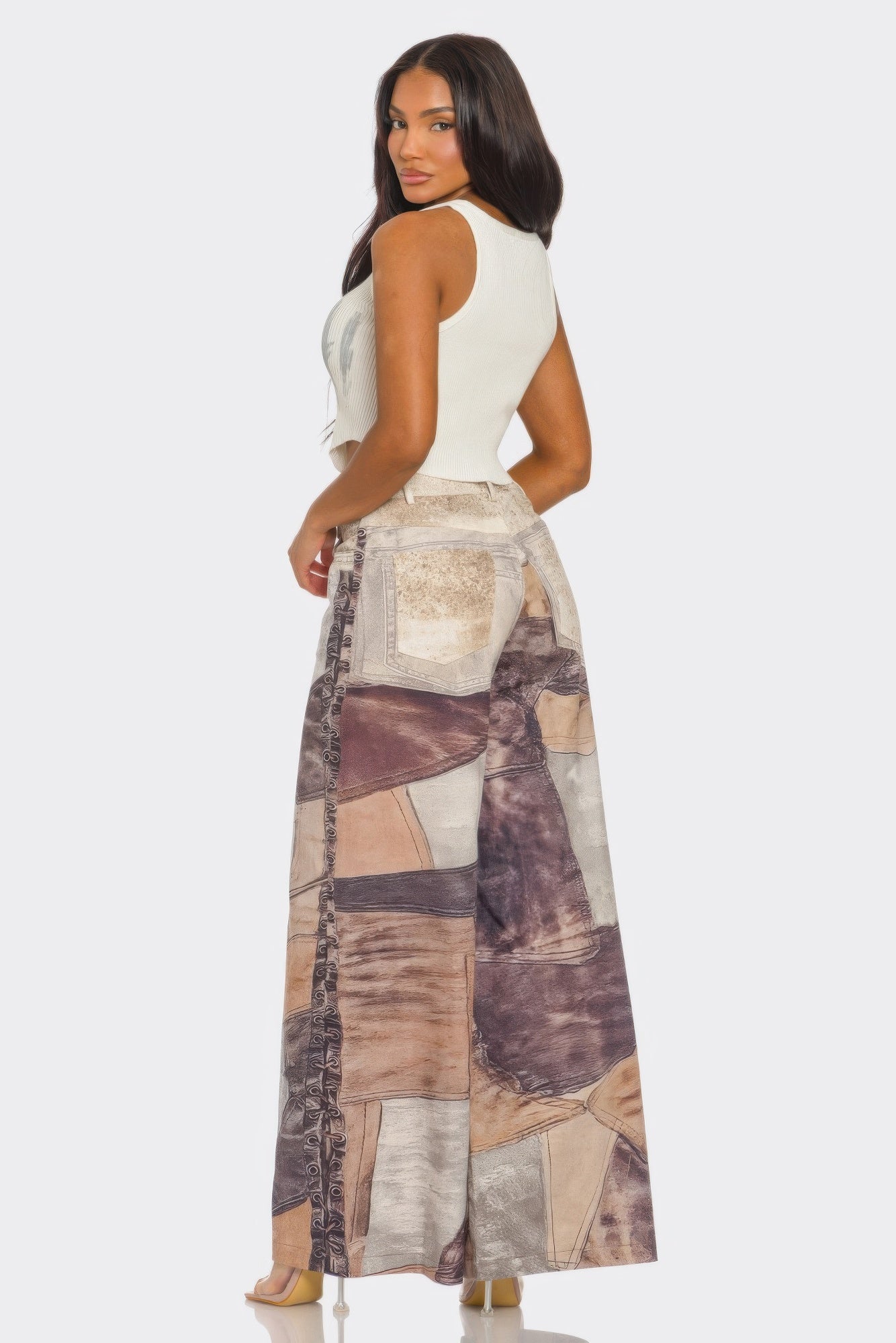 Fabric Printed Pants