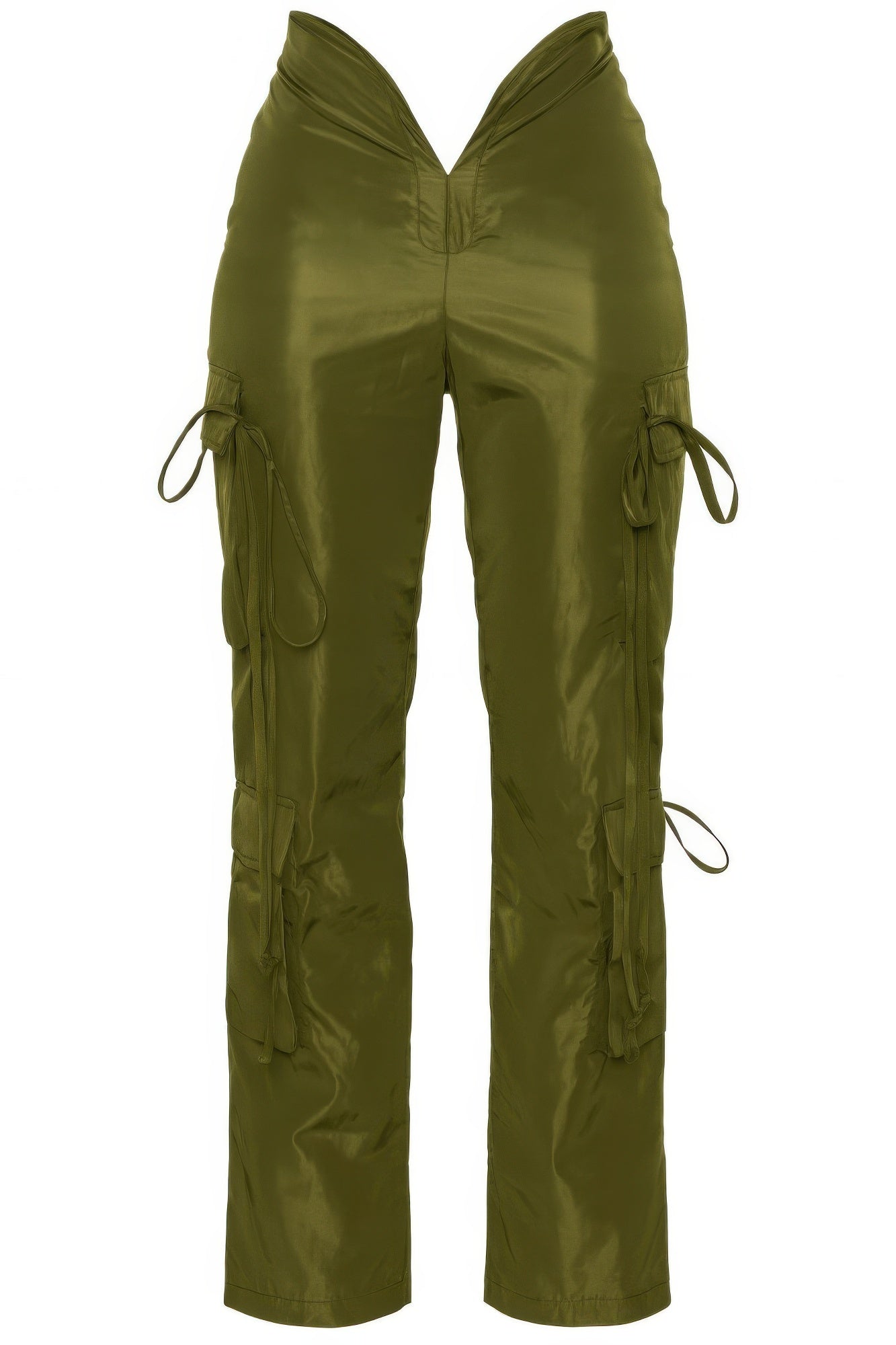 V Cut Cargo Pants