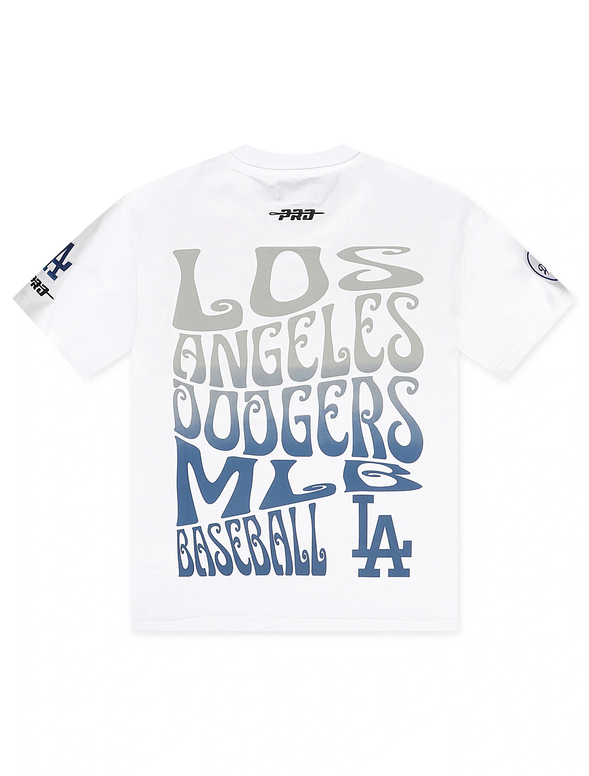 Pro Standard Los Angeles Dodgers Retro Stack Tee - White