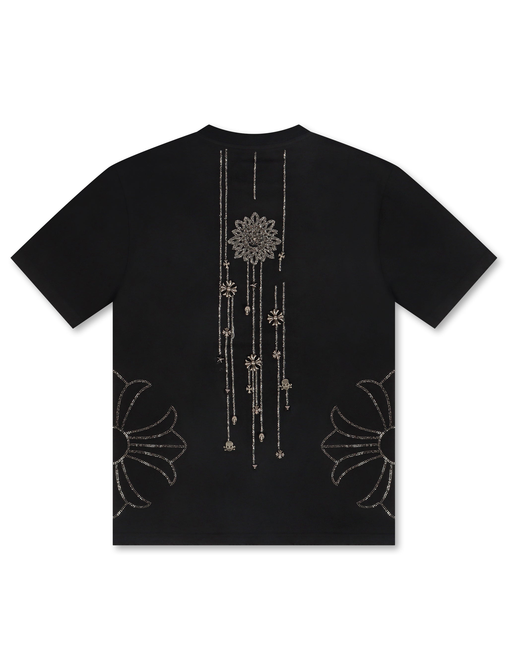 Smugglers Moon X Chain Knit Top - Black