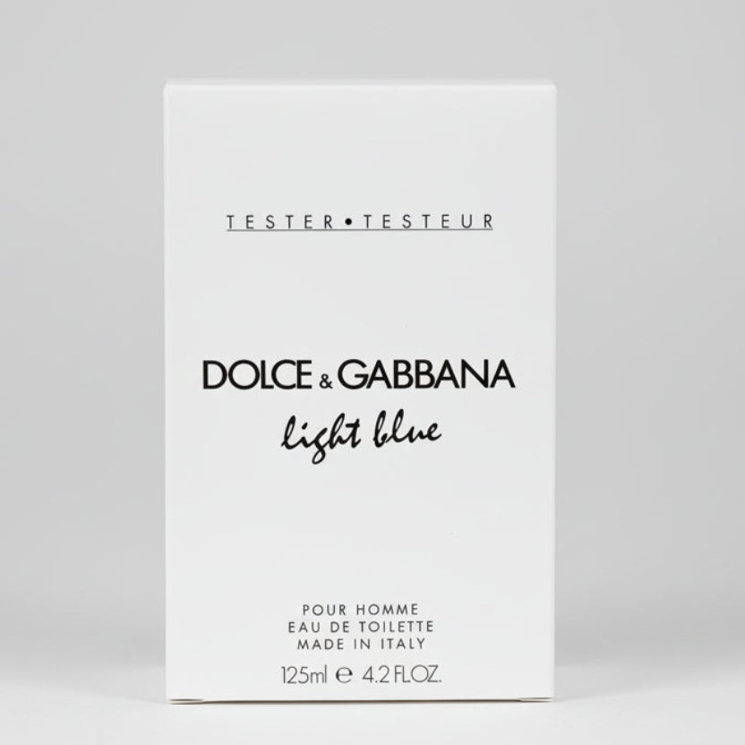 DOLCE & GABBANA Light Blue 4.2 oz EDT Tester for men