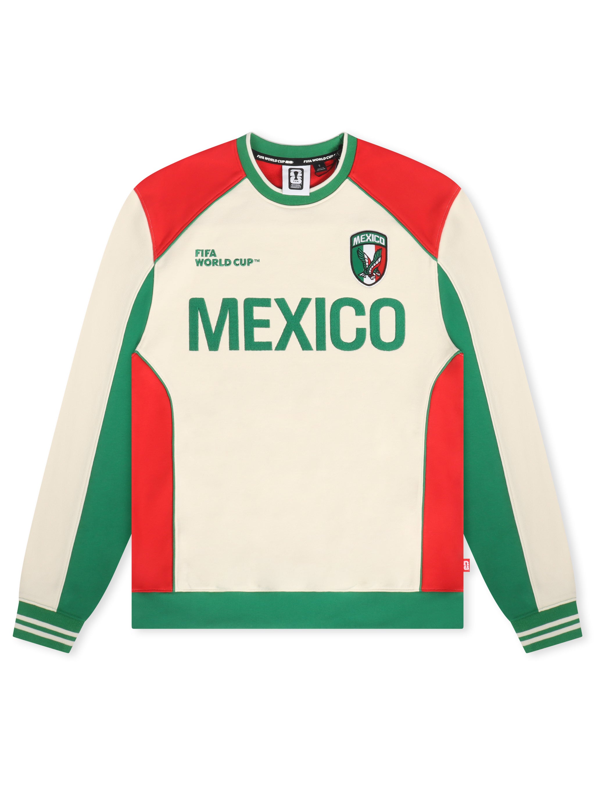 FIFA 2026 Mexico Drop Shoulder Sweatshirt - Cream