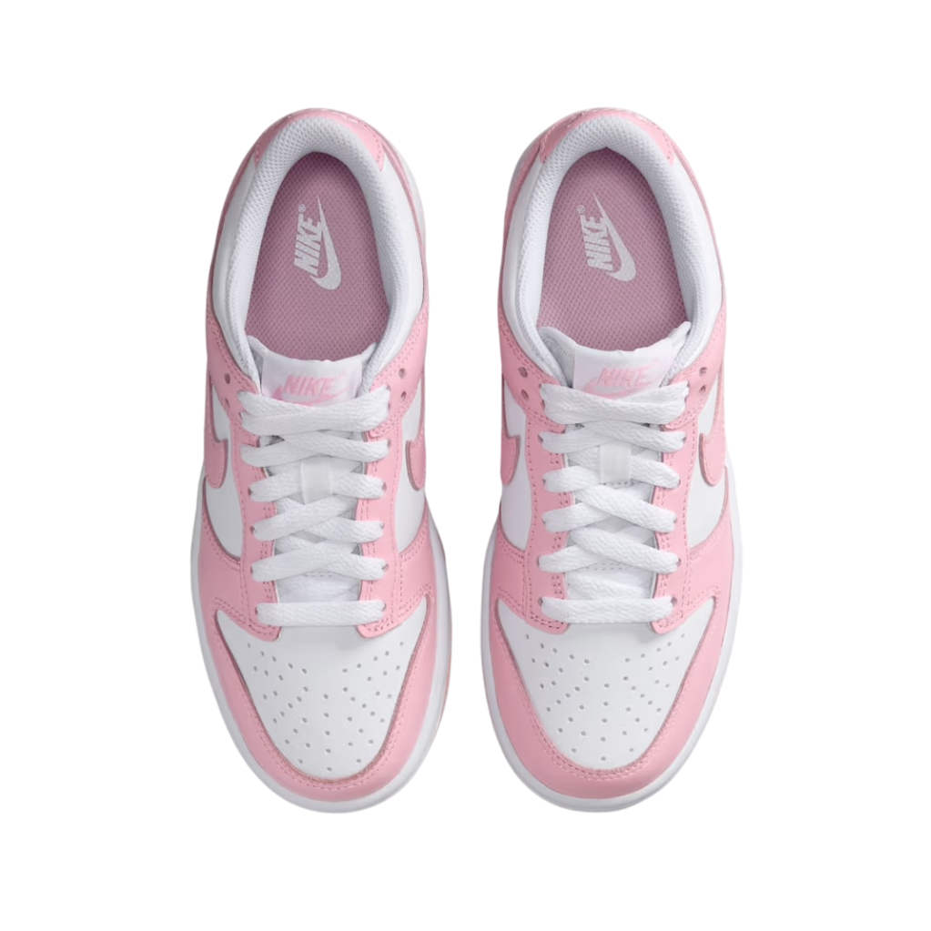 Nike Dunk Low White Medium Soft Pink (GS)