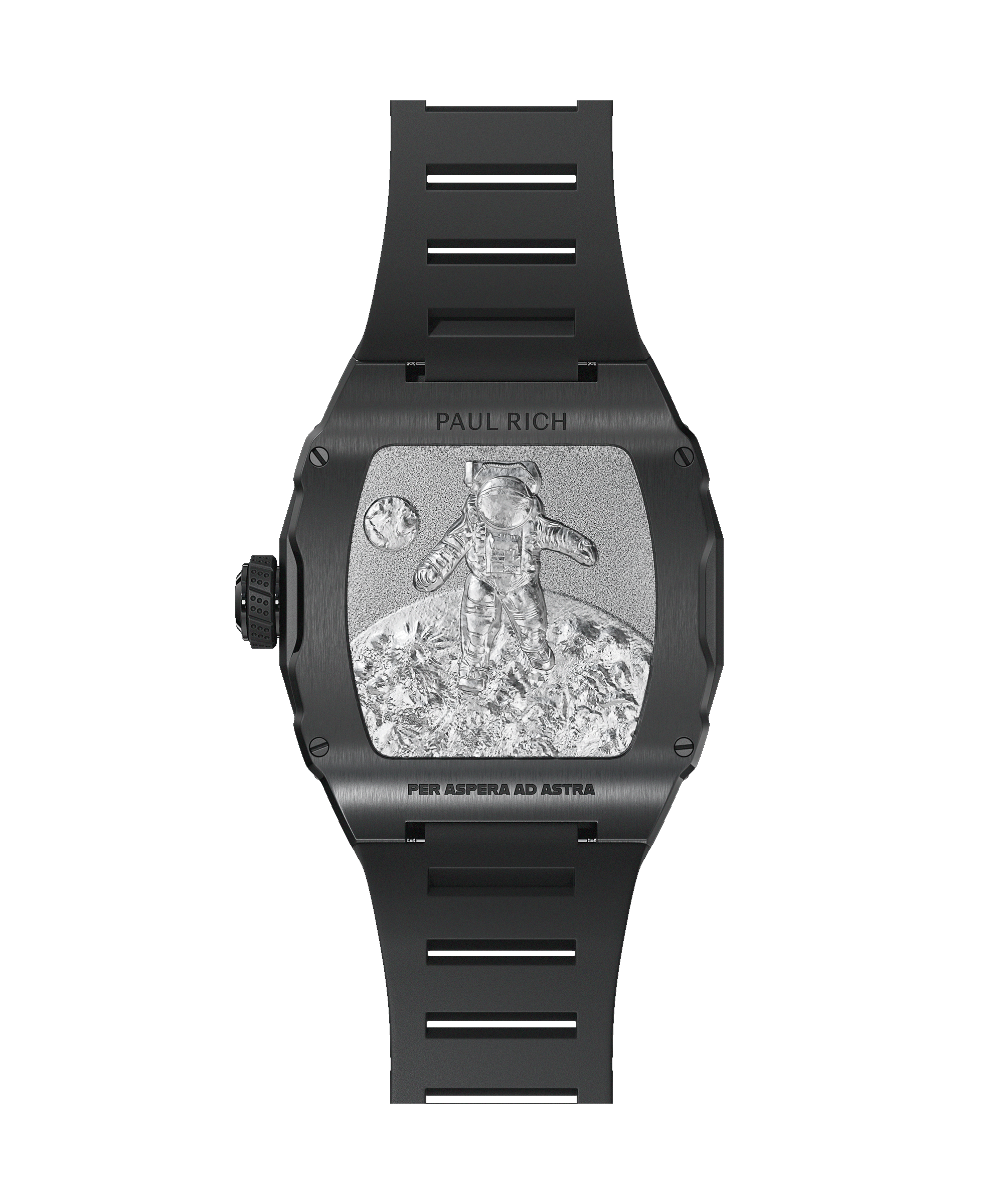 Astro Day & Date Galaxy Black