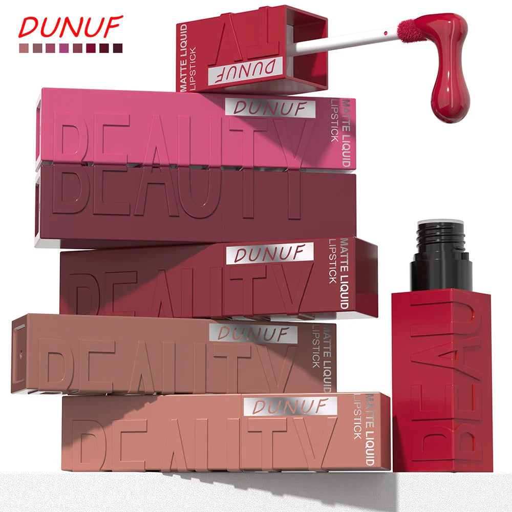 Lip Gloss Lipstick Easy To Color Waterproof Easy-color Sweat-proof Non-stick To Cups, Y2K Fancy Fashion Suitable For Christmas