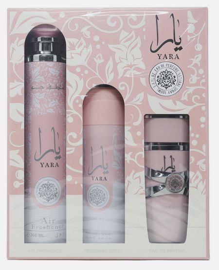 Lattafa Yara 3 Piece Gift Set for Women