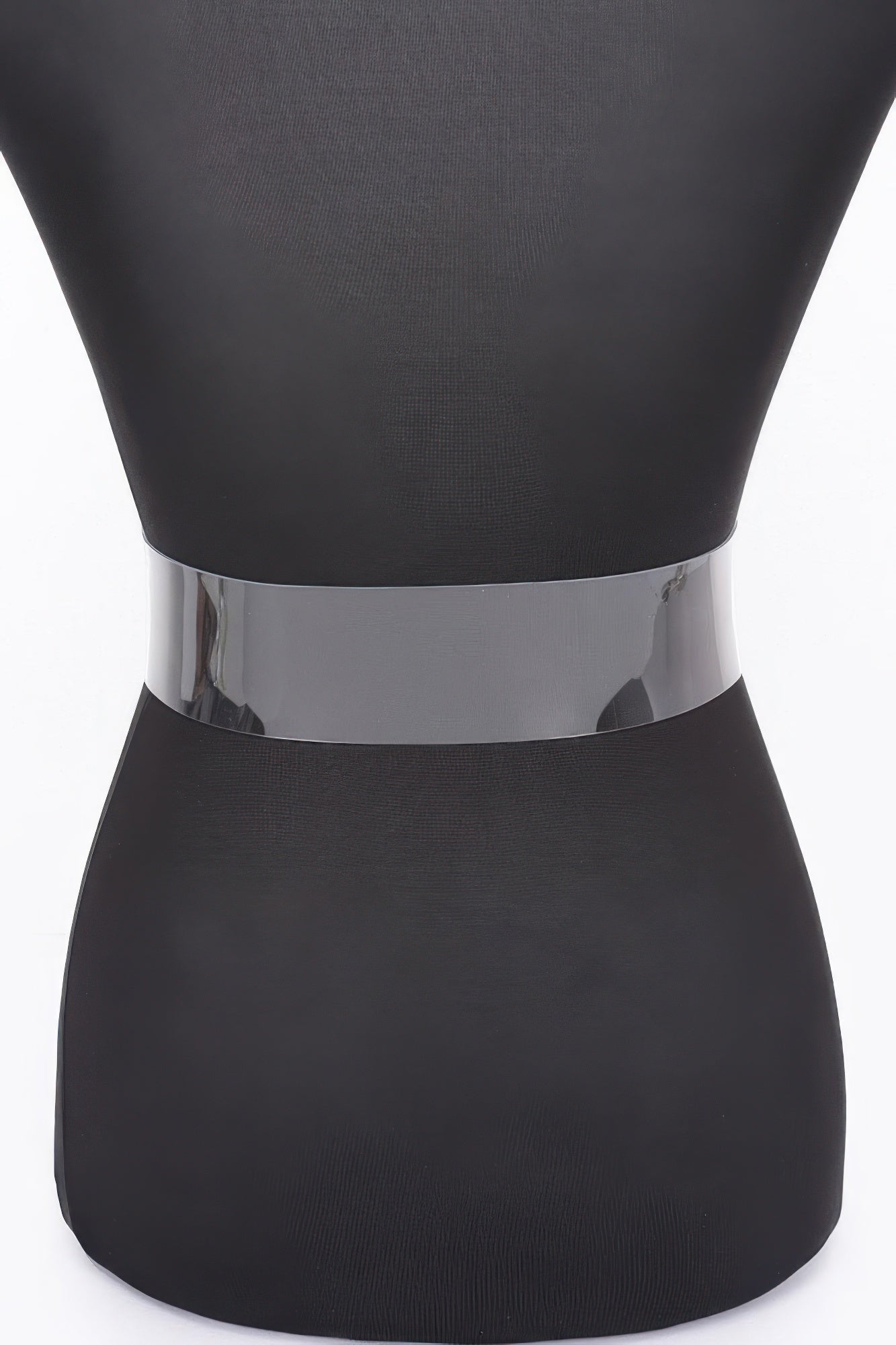 Metal Buckle Clear Belt