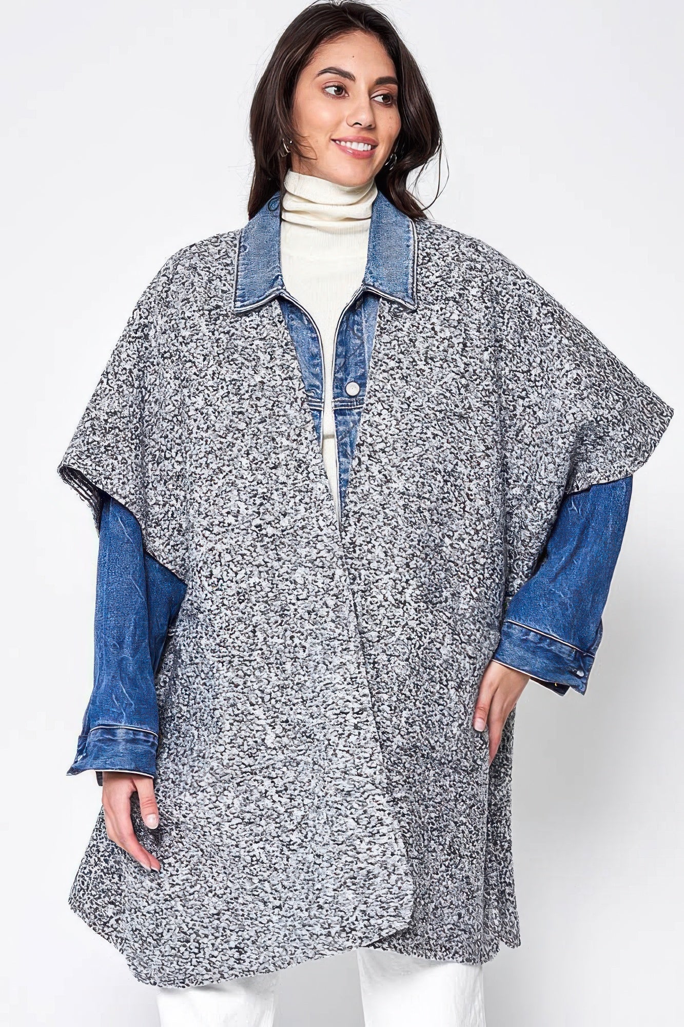 Open Front Pocket Kimono