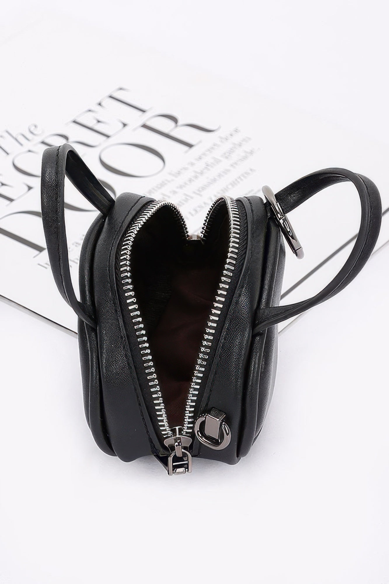 Faux Leather Sport Bag