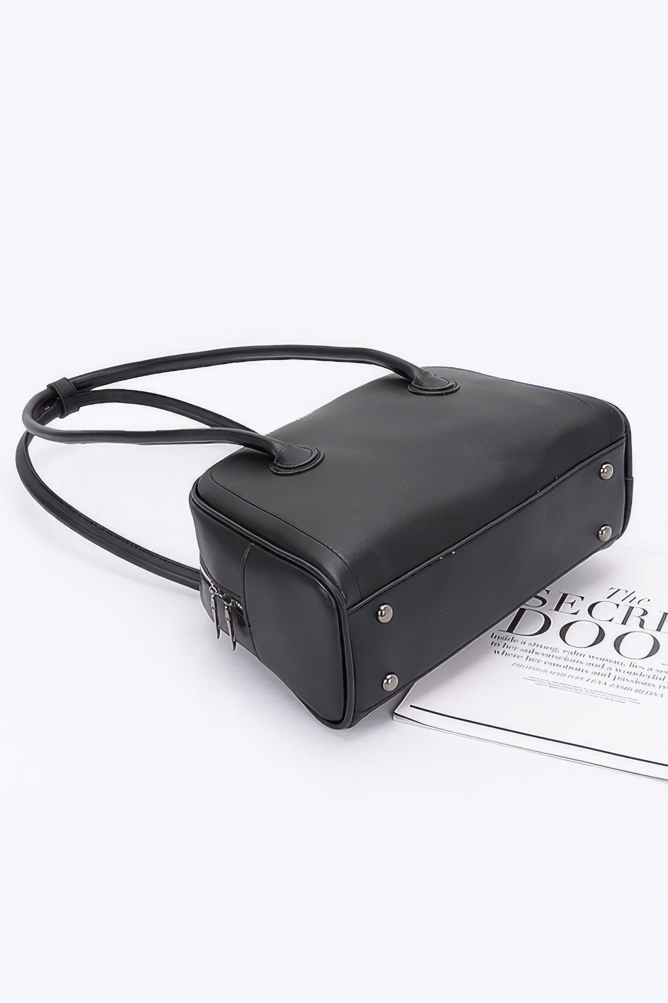 Faux Leather Sport Bag